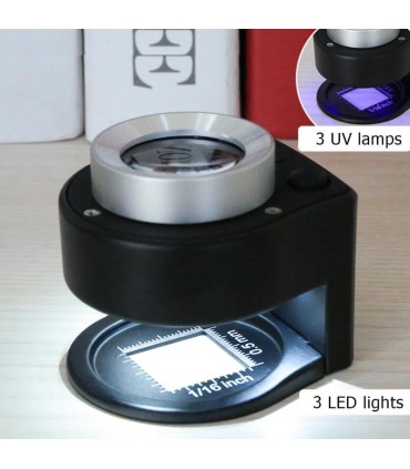 x30 LED vergrootglas +uv €29,99