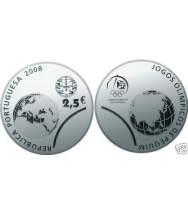 2,5 euro portogallo 2008  6,92 €