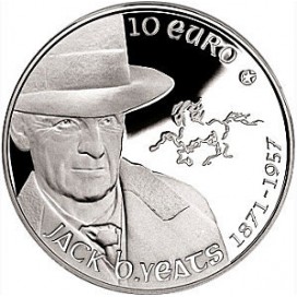 10 Euro IRLANDE 2012 - Description :  Thème: Jack Butler Yeats     Caractéristiques:   Poids: 28,28 g Dimensions: 38,61 mm Tir