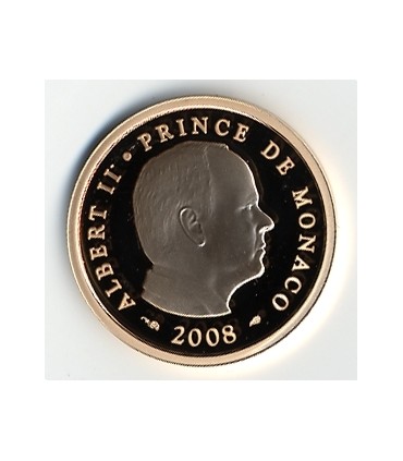 20 euros oro BE MONACO 2008 € 696,66