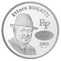 20 Euros Ettore BUGATTI - ARG Piéfort BE 2009 - Auteur: Atelier de Gravure Poids: 44,4 gr 1,55 oz Diamètre: 37 mm 1,46 inch Ti