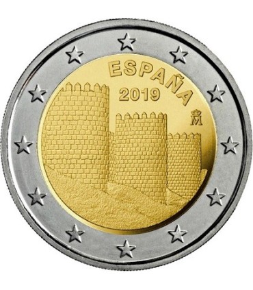 2 Euro Spanje 2019 - Oude stad Avila €4.19