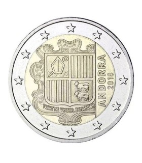 2 Euros Andorra corriente 2018 € 8,95