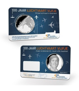 5 euro Nederland 2019 - 100 jaar Luchtvaart in Nederland €9.95