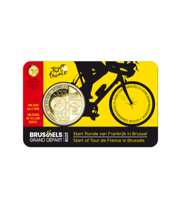 Coincard 2,50 Euro Flämisch Belgien 2019 -Tour de France  12,75 €