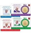 Pakje van 4 x Coincard Vaticaan 2019