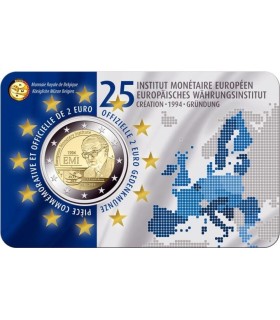 Coincard 2 Euro Belgio 2019 - 25 anni dell'Istituto Monetario Europeo  11,89 €