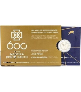 2 Euro Portugal 2019 BE - 600 jaar sinds de ontdekking van Madeira €19,95