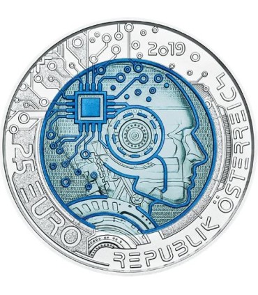 25 euros Áustria Nobium 2019 €82,95