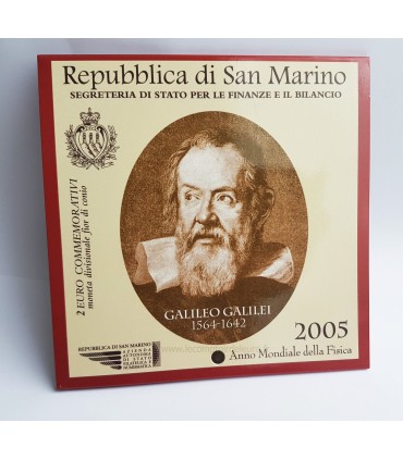 2 EURO SAINT MARIN 2005 Anno della fisica  174,95 €