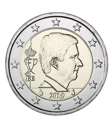 2 Euro Belgio 2019 - Re Filippo  9,95 €