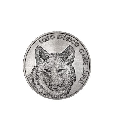 5 Euro Portogallo 2019 Lupo iberico  7,95 €