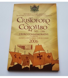 2 EURO SAINT MARIN 2006 Christophe Colomb € 129,95