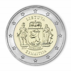 2 Euro Lituanie 2019 - région historique de Zemaitija