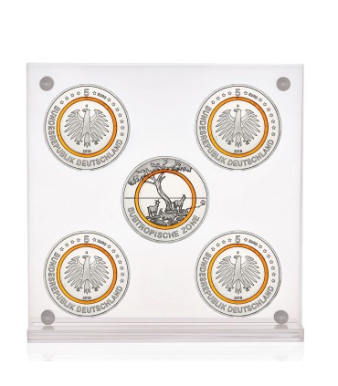 Plexiglas-Etuis für 5 x 5 Euro Deutschland  14,95 €