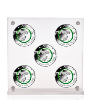 Estuches de plexiglás para 5 x 5 euros Alemania 14,95 euros