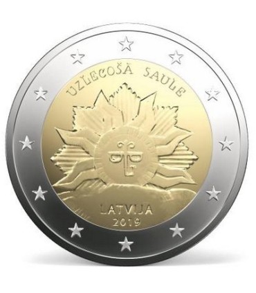 2 Euro Lettland 2019 - Aufgehende Sonne  7,95 €