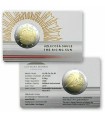 Coincard 2 Euro Letónia 2019 - Sol Nascente
