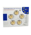 5 x 2 Euro BU Deutschland 2019 Berliner Mauer