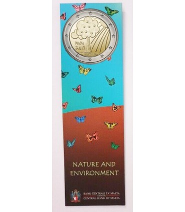 Coincard 2 Euro Malta 2019 - Natureza e ambiente 13,45