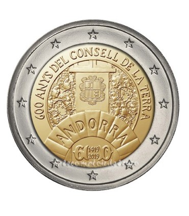 2 Euro Andorra 2019 - 600 years of the Earth Council  57,89 €
