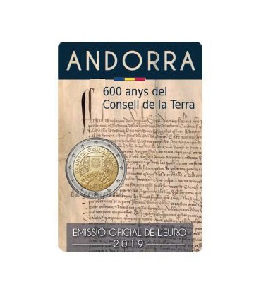 2 Euro Andorra 2019 - 600 years of the Earth Council  57,89 €
