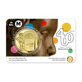 Coincard Flamande 2,50 Euro Belgique 2019 - Manneken Pis