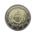 2 Euro "10 ans de l'euro " Estonie 2012 -   Thème: 2 € commémorative 10 Ans de l'Euro Estonie 2012.    Tirage : 2 000 000 exempl