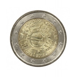 2€ "10 ans de l'euro " France 2012 - 1