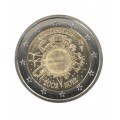 2 Euro "10 ans de l'euro " Luxembourg 2012