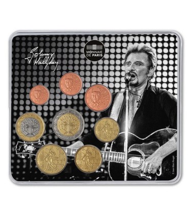 Miniset BU Frankrijk Johnny Hallyday Gitaar € 115,00