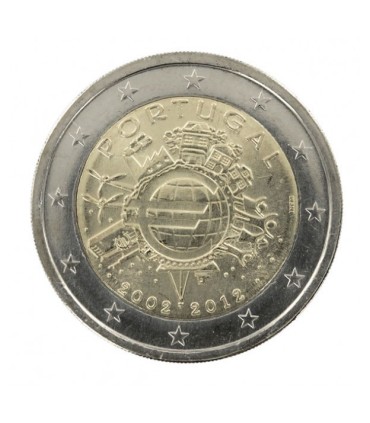 2 Euro Portugal 2012 - "10 anos do euro" € 8,98