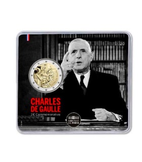 2 Euro Frankrijk 2020 BU - Charles de Gaulles €16,95