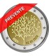 2 Euro Estonia 2020 - 100 años del Tratado de Paz de Tartu 4,19