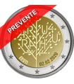 2 Euro Estonia 2020 - 100 años del Tratado de Paz de Tartu 4,19