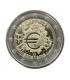 2 Euro Slovenia 2012 - "10 years of the euro  6,98 €
