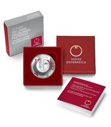20 Euro Austria 2020 - Festival di Salisburgo  84,99 €