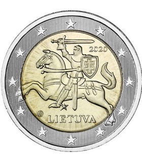 2 Euro Litouwen 2020 Actueel €19,95
