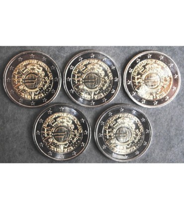 5x 2 Eurocopa Alemania 2012 - "10 años del euro" 28,90 euros