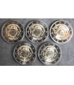 5x 2 Euro Duitsland 2012 - "10 jaar euro" €28,90