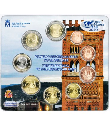 Caja de la BU Spain 2020 World Money Fair 49,95 euros