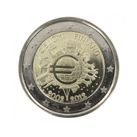 2 Euro "10 ans de l'euro " Finlande 2012