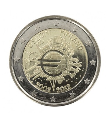 2 Euro Finlandia 2012 - "10 anni di euro  7,45 €