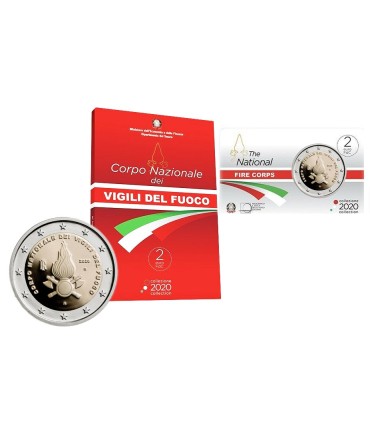2 Euro Italia 2020 BU - 80 anni di vigili del fuoco  17,98 €