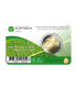 Cartão de moedas flamengo de 2 euros da Bélgica 2020 12,95