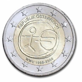 2 Euro EMU Autriche 2009
