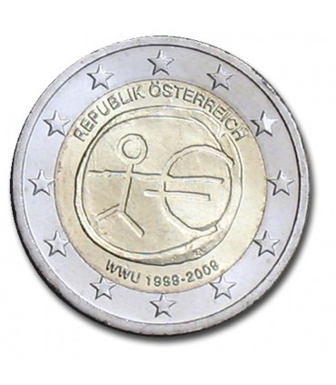 2 Euro UEM Áustria 2009 €6,95