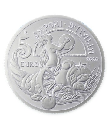 5 euros Italia 2020 color 199,00