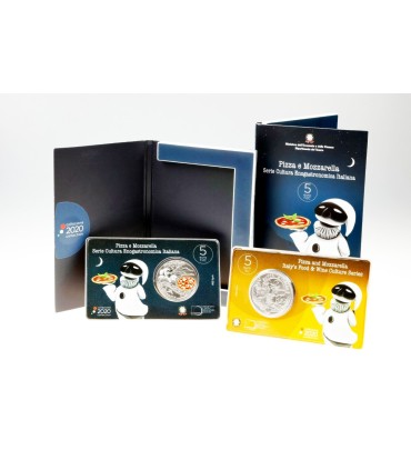 5 euro Italië 2020 kleur € 199,00