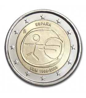 2 euros UEM España 2009 8,90 euros